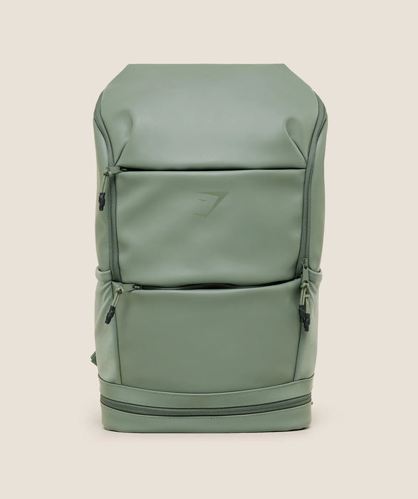 Sleek Backpack - Unit green