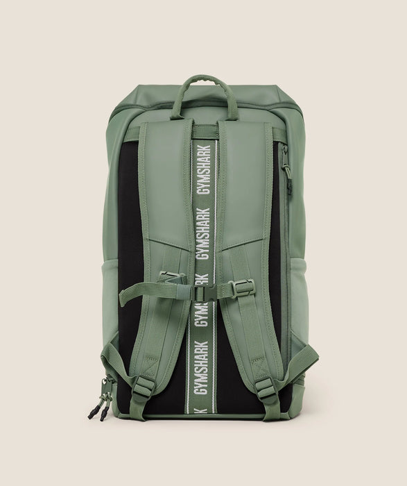 Sleek Backpack - Unit green