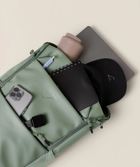 Sleek Backpack - Unit green