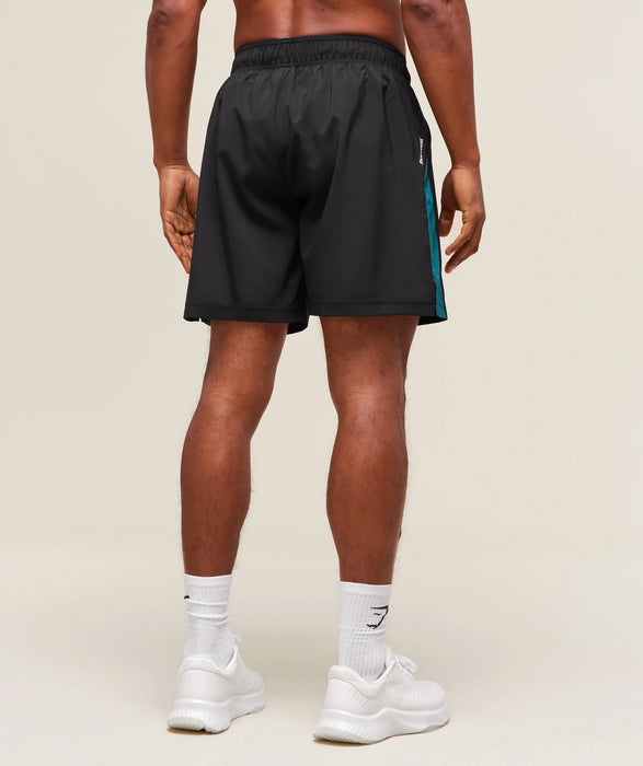 Sport 7" Shorts - Black/Functional Teal
