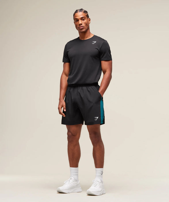 Sport 7" Shorts - Black/Functional Teal