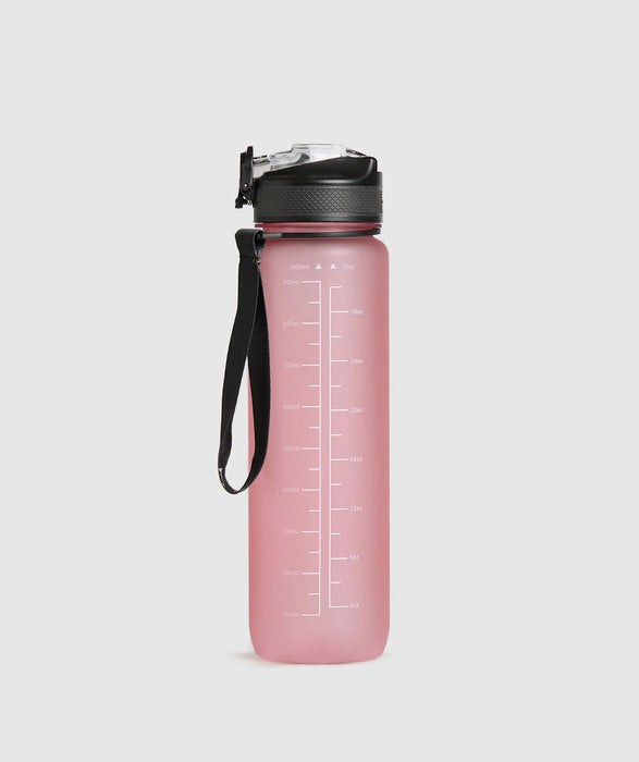 Sports Bottle With Straw - Sunset Pink