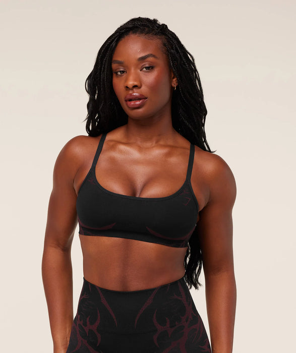 Storm Seamless Sports Bra Black