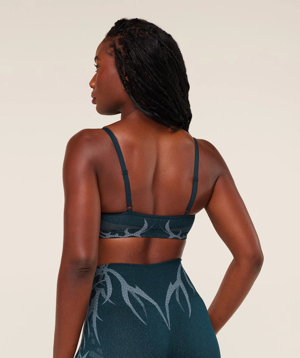 Storm Seamless Sports Bra Blue