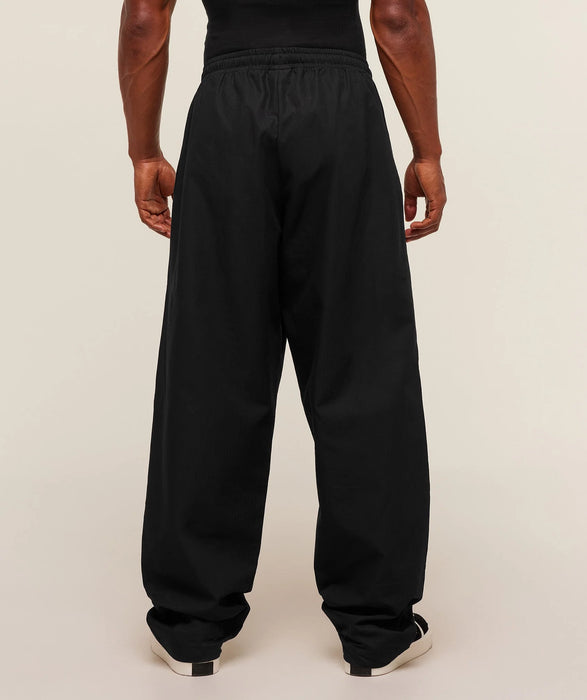 Straight Leg Pumper Pants - Black