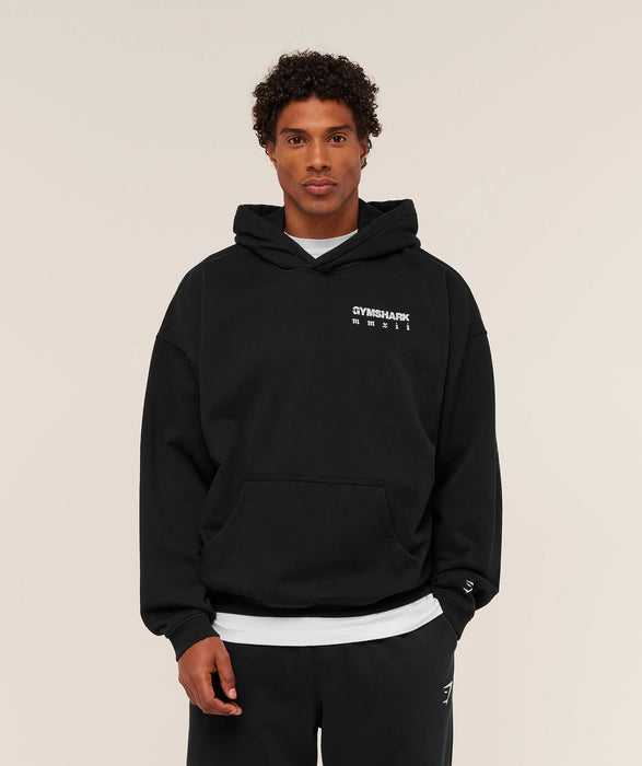 Numerals Hoodie - Black