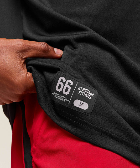 Campus Oversized T-Shirt - Black