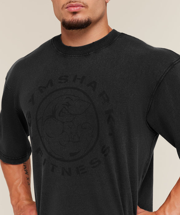 Shadow Seamless Long Sleeve T-Shirt - Black/Brand Blue