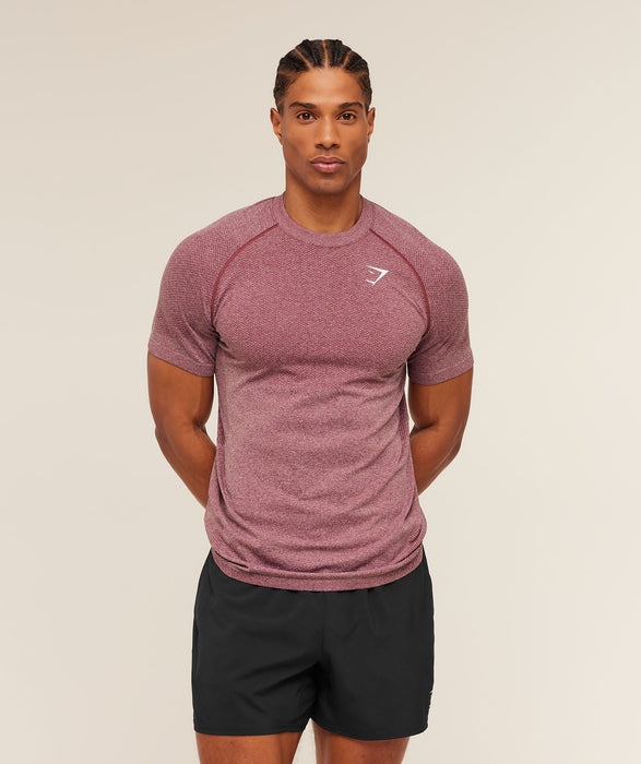 Vital Seamless T-Shirt - White Port