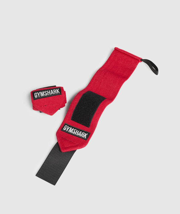 Wrist Straps - Carmine Red/Black