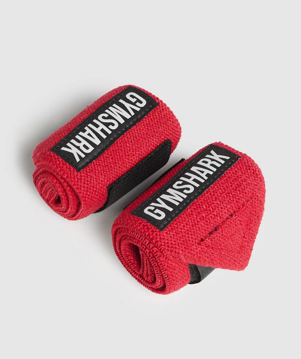 Wrist Straps - Carmine Red/Black