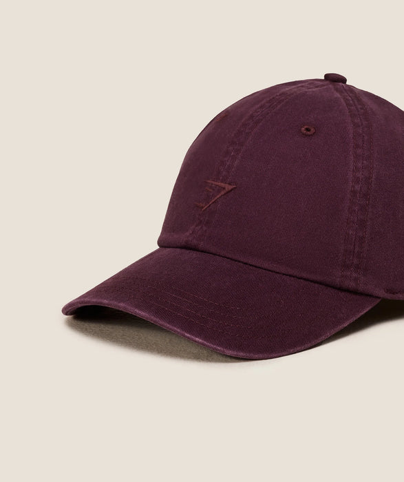 Relaxed Cap - Rich Maroon