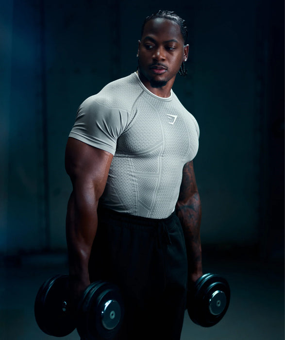 ONYX V1 T-SHIRT - Smokey Grey/Light Grey/White