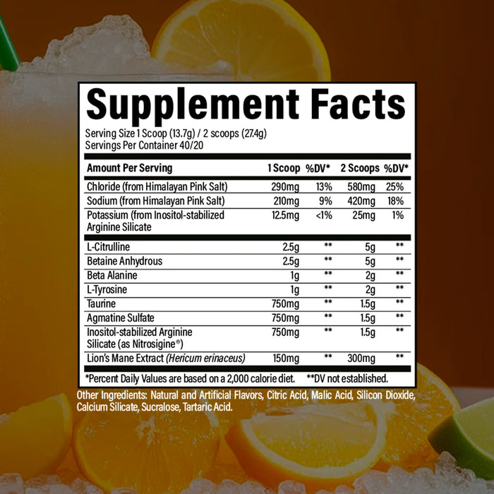 PUMP NON-STIM PRE-WORKOUT CHAMPION MENTALITY