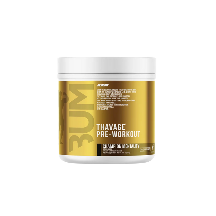 Thavage Pre-Workout - Champion Mentality
